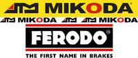 Tarcze hamulcowe pełne MIKODA 2616 + KLOCKI FERODO FDB1918 - LAND ROVER FREELANDER 2 (L359) - OŚ TYLNA