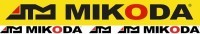 Tarcze hamulcowe pełne MIKODA 4219 GT malowane, nacinane, wiercone, kolor: czarny + KLOCKI MIKODA 70295 - AUDI  A1 (8X1, 8XK) A1 Sportback (8XA, 8XF) - OŚ TYLNA sys. BSH