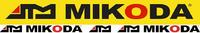 Tarcze hamulcowe pełne MIKODA 1164 GT malowane, nacinane, wiercone, kolor: czarny + KLOCKI MIKODA 71107 - HYUNDAI SONATA VI (YF) SONATA VII (LF) - OŚ TYLNA