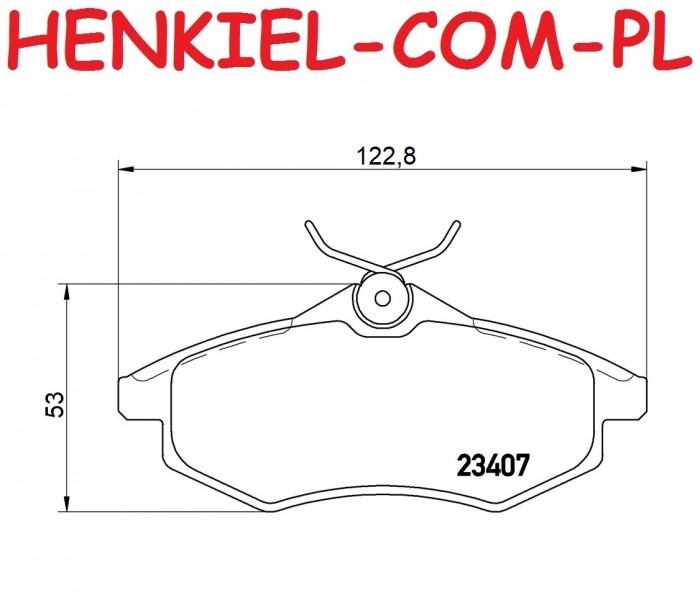 Klocki Hamulcowe Samko 5Sp805 - Citroen C2 (Jm_) C2 Enterprise (Jg_) C3 I (Fc_, Fn_) C3 Ii (Sc_) - Oś Przednia » 1 - Układ Hamulcowy » Klocki Hamulcowe » Klocki Przód - Sklep Henkiel Mikoda Tarcze Hamulcowe Opony