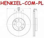 Tarcze hamulcowe wentylowane MIKODA 1762 + KLOCKI QUARO QP6120C ceramiczne - RENAULT CLIO IV (BH_) CLIO IV Grandtour (KH_) - OŚ PRZEDNIA