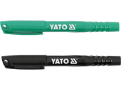 MARKERY TECHNICZNE DO ZNAKOWANIA KPL. 2 SZT / CZARNY-ZIELONY YATO YT-69300