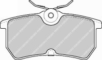KLOCKI HAMULCOWE FERODO FDB1319 FORD FOCUS I  - TYŁ