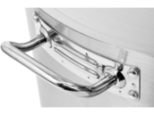 GARNEK NISKI Z POKRYWKĄ ZE STALI NIERDZEWNEJ 36X18CM 18,3L YATO YG-00044