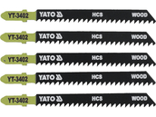 BRZESZCZOT DO WYRZYNARKI TYP T, 8 TPI, DO DREWNA / 5 SZT. 100 MM YATO YT-3402