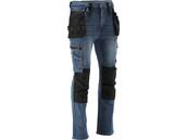 SPODNIE ROBOCZE MONTERSKIE STRETCH JEANS DARK BLUE r. M YATO YT-79051