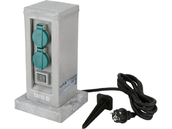 GNIAZDO OGRODOWE HERMETYCZNE SŁUPEK KAMIEŃ PP IP44 4X230V YATO YT-81273 