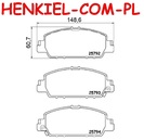 Klocki hamulcowe SAMKO 5SP1886  - HONDA ACCORD IX Sedan (CR)  HR-V (RU) - OŚ PRZEDNIA