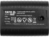 AKUMULATOR BATERIA DO LASERA YT-30417  Li-Ion 4Ah 3,7V YATO YT-30418
