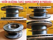 Taracza hamulcowa wentylowana MIKODA 0929 - MITSUBISHI GALANT VIII (EA_) GALANT VIII Kombi (EA_) LANCER CARGO Kombi Van (CS_W) LANCER VII (CS_A, CT_A) LANCER VII Kombi (CS_W, CT_W) - OŚ PRZEDNIA 