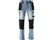 SPODNIE ROBOCZE MONTERSKIE STRETCH JEANS LIGHT BLUE r. M YATO YT-79071