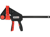 ŚCISK SZYBKOMOCUJĄCY SZYBKOZACISKOWY STOLARSKI 250mmx100mm 270kg YATO YT-63882