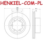 Tarcza hamulcowa wentylowana MIKODA 4248 GT malowana, nacinana, wiercona, kolor: czarny - MAN TGE Bus TGE Furgon TGE Platforma/Podwozie (UZ_) CRAFTER Bus (SYI, SYJ) CRAFTER Furgon (SY_, SX_) CRAFTER Platforma/Podwozie (SZ_) GRAND CALIFORNIA Camper (SCB, SCC) - OŚ TYLNA
