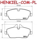 Tarcze hamulcowe wentylowane MIKODA 0433 + KLOCKI MIKODA 70432 - BMW 1 (E87, E81, E82, E88) - OŚ PRZEDNIA
