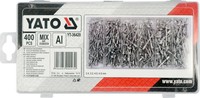 NITY ZRYWALNE 2,4mm 3,2mm 4mm 4,8mm 400 SZT. YATO YT-36420 