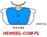 KLOCKI HAMULCOWE FERODO FDB1113 - TYŁ