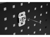 ŚCIANKA NARZĘDZIOWA/PANEL PERFOROWANY 10X10 WYMIAR 660X700X20 YATO YT-08936