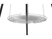 GRILL TRÓJNÓG RUSZT KOCIOŁEK OGRODOWY OGNISKOWY WISZĄCY OGNISKO 6l 49cm LUND 99933