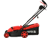 KOSIARKA ELEKTRYCZNA Z SILNIKIEM INDUKCYJNYM KOSZ 45L 1600W 36cm YATO YT-852082