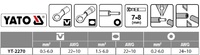 WIELOFUNKCYJNY ŚCIĄGACZ IZOLACJI 205MM YATO YT-2270