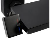 BATERIA PRYSZNICOWA TERMOSTATYCZNA NOIR 2 Z ZESTAWEM PRYSZNICOWYM FALA 75887