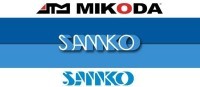 Tarcze hamulcowe wentylowane MIKODA 0572 + KLOCKI SAMKO 5SP1442 - CITROEN C-ZERO MITSUBISHI i (HA_) PEUGEOT ION - OŚ PRZEDNIA