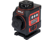 MINI LASER SAMOPOZIOMUJĄCY ZIELONY 16 LINIOWY 4D Z AKCSESORIAMI YATO YT-30419