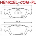 Tarcze hamulcowe pełne MIKODA 0422 + KLOCKI CERAMICZNE QUARO QP5332C  - BMW 3 (E36) Z3 Roadster (E36) - OŚ PRZEDNIA