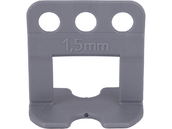 SYSTEM KLIPSÓW BRAMEK 200szt. DO POZIOMOWANIA PŁYTEK GLAZURY 1,5mm YATO YT-36937