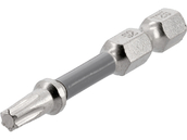 BITY GROTY KOŃCÓWKI NIKLOWANE DO WKRĘTARKI TORX 1/4