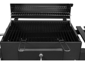 DUŻY GRILL WĘGLOWY DELUXE STALOWY RUSZT 57X37CM ROŻEN LUND 99910 