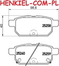 Tarcze hamulcowe pełne MIKODA 2139 + KLOCKI FERODO FDB4430 - SUZUKI S-CROSS SWIFT IV (FZ, NZ) SX4 S-CROSS (JY) VITARA (LY) - OŚ TYLNA