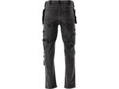 SPODNIE ROBOCZE MONTERSKIE STRETCH JEANS STEEL GREY r. XL YATO YT-79064