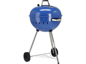 GRILL WĘGLOWY OKRĄGŁY 54CM NIEBIESKI CHROMOWANY RUSZT ROŻEN YATO YG-20302 