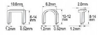 ZSZYWACZ GWOŹDZIARKA TAKER TAPICERSKI 6-14mm METALOWY + ZSZYWKI GWOŹDZIE YATO YT-7000