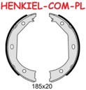 Szczęki hamulcowe BREMBO S06509 - BMW 1 E81 E82 E87 E88 2 F22 3 E46 E90 E91 E92 E93 F30 F31 F34 4 F32 F33 F36 5 E39 X1 E84 - OŚ TYLNA