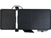 GRILL OPIEKACZ ELEKTRYCZNY STOŁOWY ROZKŁADANY Z REGULACJĄ  2w1 2000W LUND 67455