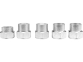 GŁOWICA ŻYŁKOWA DO PODKASZAREK I KOS O MAŁEJ I ŚREDNIEJ MOCY (POJ. DO 30CM3), 5 ADAPTERÓW FLO 79550 