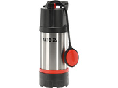 POMPA ZATAPIALNA DO WODY DESZCZÓWKI Z PŁYWAKIEM INOX 5000 l/h 550W YATO YT-85286
