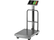 WAGA ELEKTRONICZNA PLATFORMOWA SKLEPOWA MAGAZYNOWA TOWAROWA LCD AKUMULATOR 300kg 50g YATO YT-73283