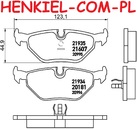 Klocki hamulcowe BREMBO P06011 - BMW 3 (E36) 3 (E46) 5 (E34) Z3 (E36) Z4 (E85, E86) ROVER 75 (RJ) SAAB 9-5 (YS3E) - OŚ TYLNA