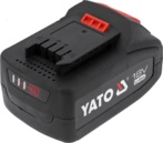 ZESTAW AKUMULATOR BATERIA 2x 18V LI-ION 4Ah + ŁADOWARKA + WALIZKA YATO YT-828510