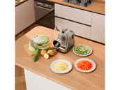 ELEKTRYCZNA SZATKOWNICA DO WARZYW 5 TAREK TARCZ ZE STALI NIERDZEWNEJ 250W LUND 67830