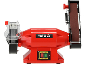 SZLIFIERKA STOŁOWA TARCZOWA TAŚMOWA PODWÓJNA DO OSTRZENIA 150mm 520W 230V YATO YT-822110