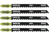 BRZESZCZOT DO WYRZYNARKI TYP T, 10 TPI, DO DREWNA / 5 SZT. 100 MM YATO YT-3403