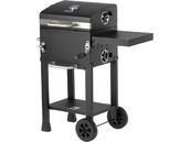 PRZENOŚNY GRILL WĘGLOWY DELUXE ROŻEN BBQ, RUSZT 39,5 X 29,5CM LUND 99928 