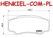 Klocki hamulcowe QUARO QP6795 - FIAT DUCATO CITROEN JUMPER PEUGEOT BOXER - OŚ TYLNA