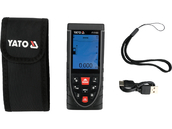 DALMIERZ LASEROWY Z PODGLĄDEM VIDEO CYFROWY MIERNIK ODLEGŁOŚCI 120m YATO YT-73128