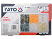 ZESTAW SPINEK SAMOCHODOWYCH RENAULT 300 SZTUK YATO YT-06651