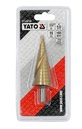 WIERTŁO STOPNIOWE STOŻKOWE SPIRALNE HSS 4-32mm YATO YT-44748